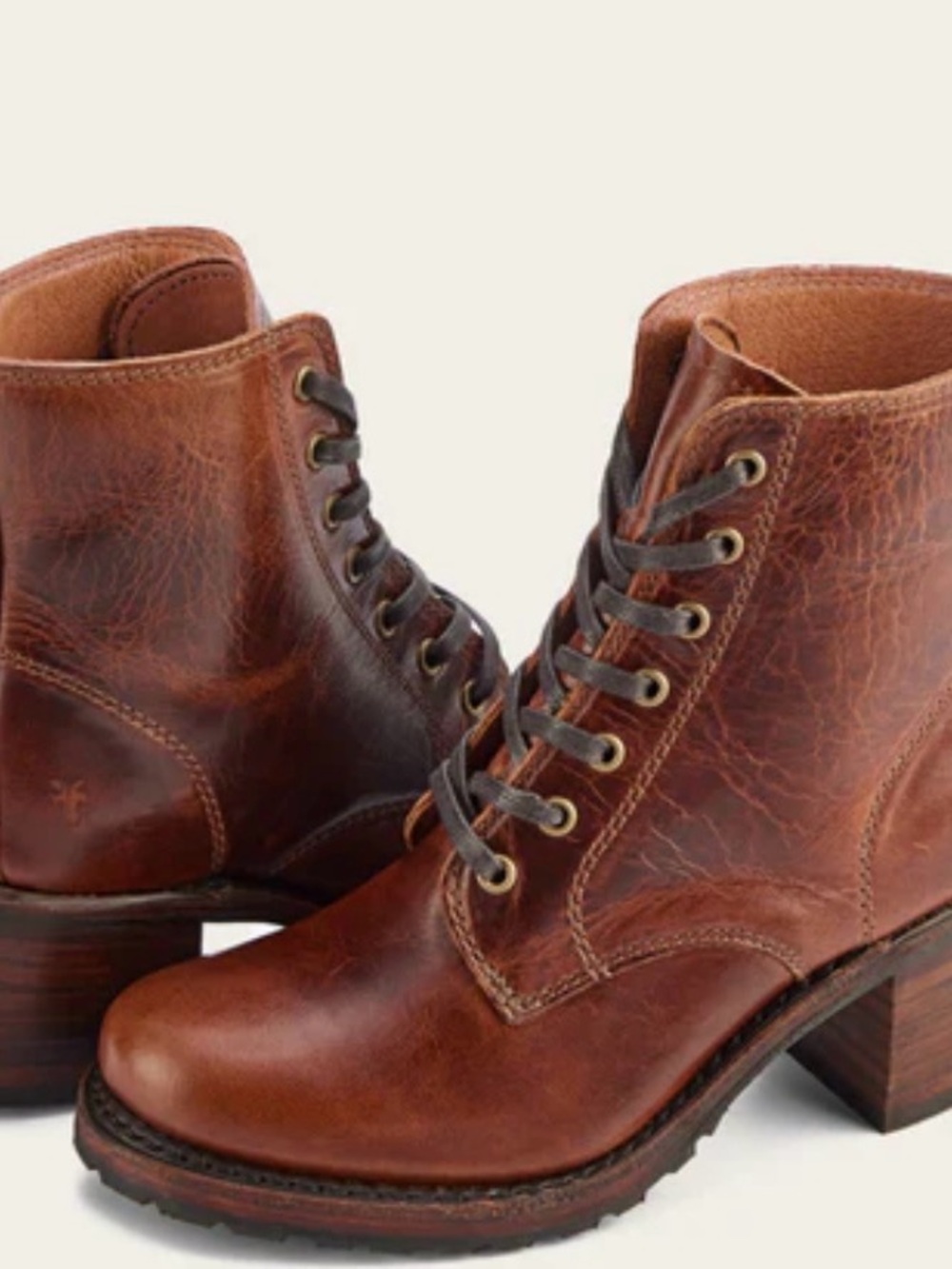 Frye Sabrina 6G Lace-Up Boot